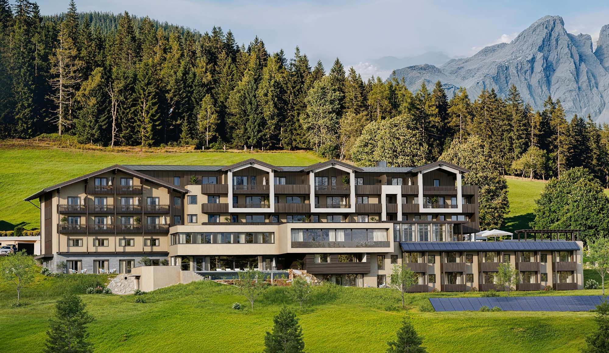 Visualisierung des neuen Hotels ab Dezember 2025