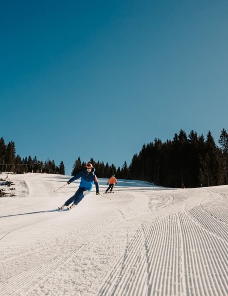 Skifahren auf top präparierten Pisten in Ski amadé